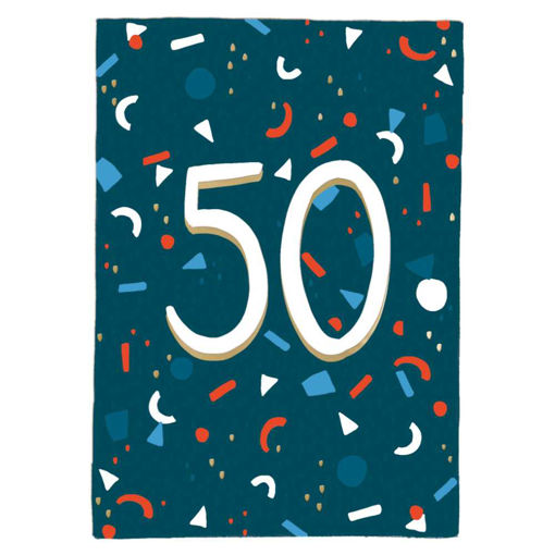 Picture of 50 BIRTHDAY CARD
